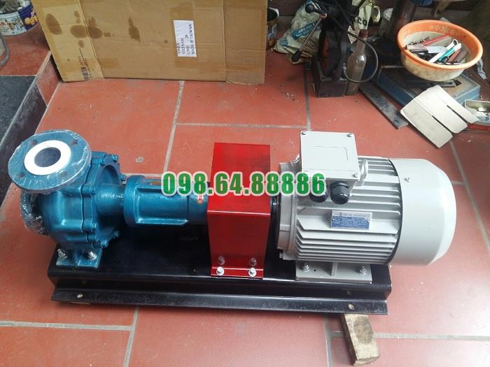 Bơm ly tâm chịu nhiệt RY80-50-200 Công suất 15 kW, lưu lượng 50 m3/h, cột áp 50 m