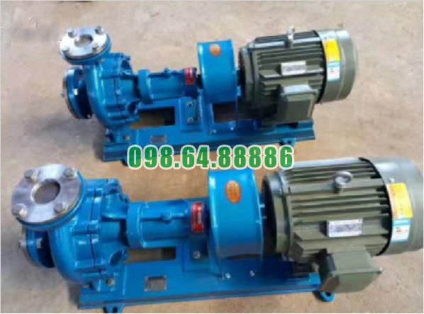 Bơm tuần hoàn dầu truyền nhiệt RY100-65-200 lưu lượng 100 m3/h, cột áp 50 m, công suất 22 kW