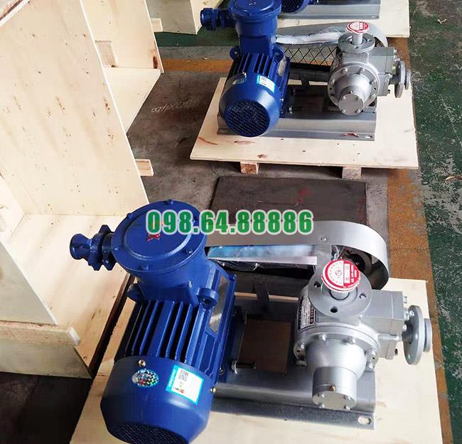 Bơm khí hóa lỏng, bơm khí amoniac, bơm khí dầu mỏ hóa lỏng loại YAB5-5 động cơ YB100L-4 công suất 2.2KW