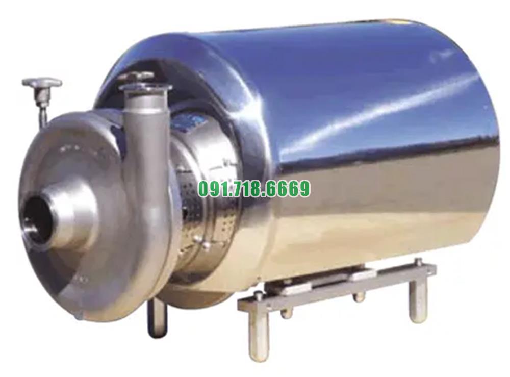 Bơm thực phẩm ly tâm BAW50-24-7.5 khung thép SUS316L