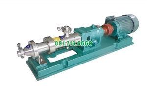 Bơm trục vít đơn G55-1 inox 304 tốc độ 960 vòng/phút
