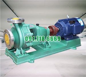 Máy bơm nước li tâm trục ngang cánh hở IHK65-40-200 có điện áp 380v